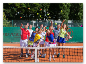 Tennis macht Spaß